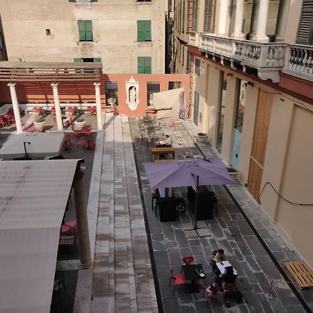 Una Finestra Speciale Su Palazzo Rosso. Monolocale Genova Eksteriør billede